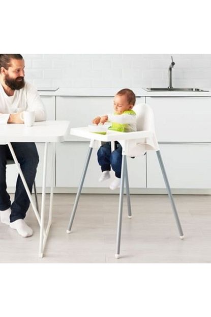 Deneme Zamani Ikea Antilop Tepsili Mama Sandalyesi Lame Trendyol