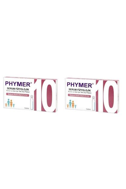 Phymer Serum Fizyolojik 20li Flakon Orijinal Fransiz Trendyol