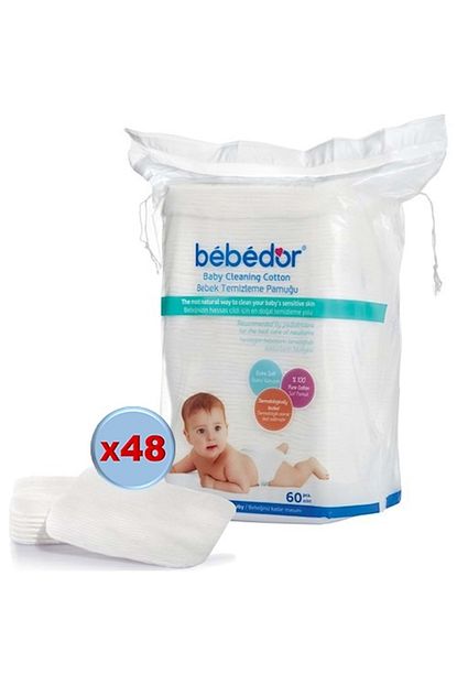 Bebedor Bebek Temizleme Pamugu 2880 Adet 48pk 60 Trendyol