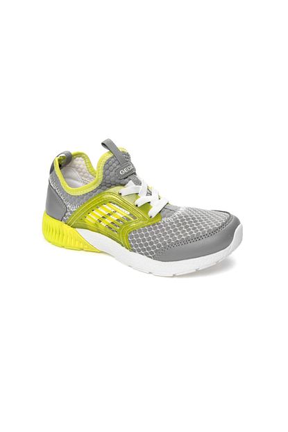 Geox Erkek Cocuk J826pa C0666 Geox J Sveth B A Mesh Ecop Bott Grey Lt Green Trendyol