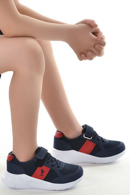 U S Polo Assn Kiz Erkek Cocuk Lacivert U S Polo Assn Impish Gunluk Spor Ayakkabi Trendyol