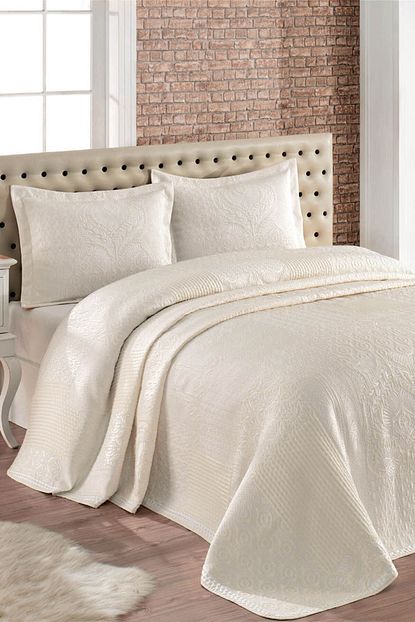 Akhome Yatak Ortusu Seti 2 Adet Yastik Kilifi 250x260 Yatak Ortusu Trendyol