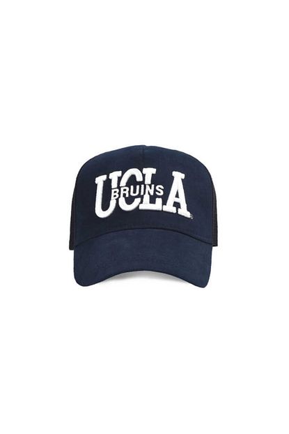 Ucla Lacivert Fileli Baseball Cap Nakisli Erkek Sapka Trendyol