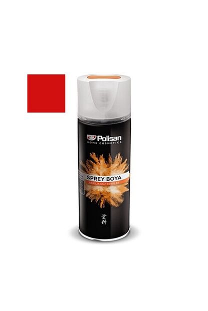 Polisan Sprey Boya Makine Kirmizisi Ral 2002 400 Ml Trendyol