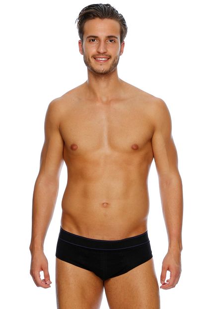 Cotton Bar Erkek Siyah Slip 502431361 Boyner Trendyol