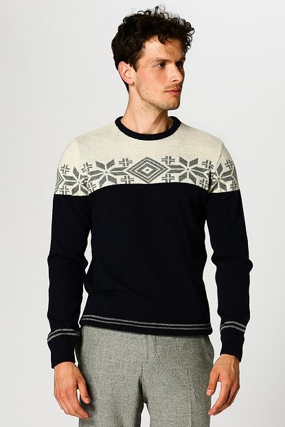 North Of Navy Erkek Lacivert Kazak 502953163 Boyner Trendyol