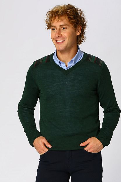 Fabrika Erkek Yesil Kazak 502955799 Boyner Trendyol