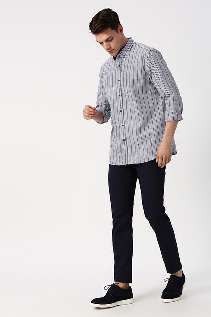 Cotton Bar Erkek Indigo Pantolon 503182707 Boyner Trendyol