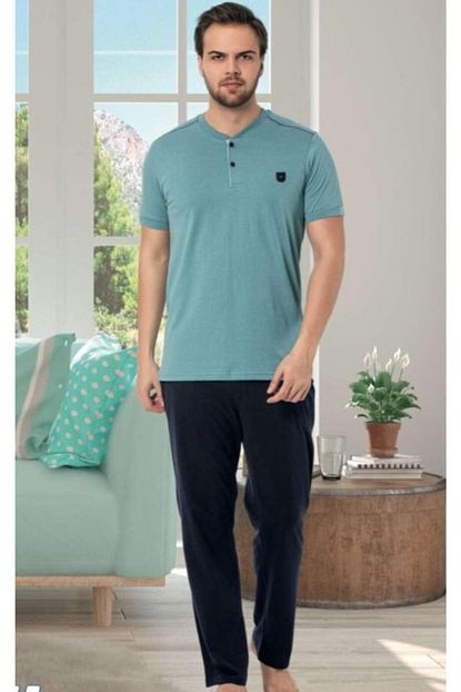 Erse Erkek Pamuklu Erkek Pijama Takimi 525 Trendyol