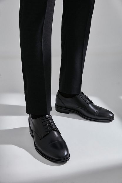 Yaya By Hotic Hakiki Deri Siyah Erkek Casual Ayakkabi 02ayy180410a100 Trendyol
