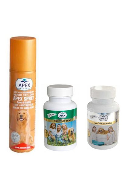 Apex Kopekler Icin Saglik Bakim Ve Vitamin Seti Trendyol