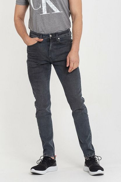 Calvin Klein Gri Skinny Erkek Denim Pantolon Trendyol