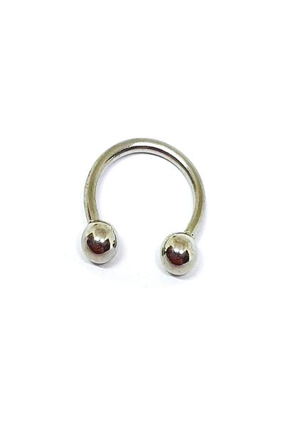 Kuzeytrend Paslanmaz Halka Burun Hizma Piercing Gumus 1420 Trendyol