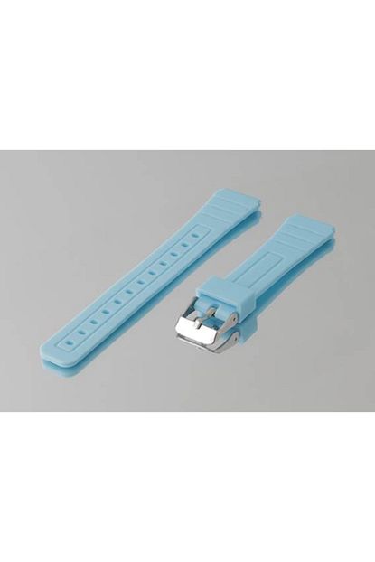 Trendburada Casio F 91 F 94 F 105 Saat Uyumlu Acik Mavi Renk Silikon Saat Kordonu Kayisi Trendyol
