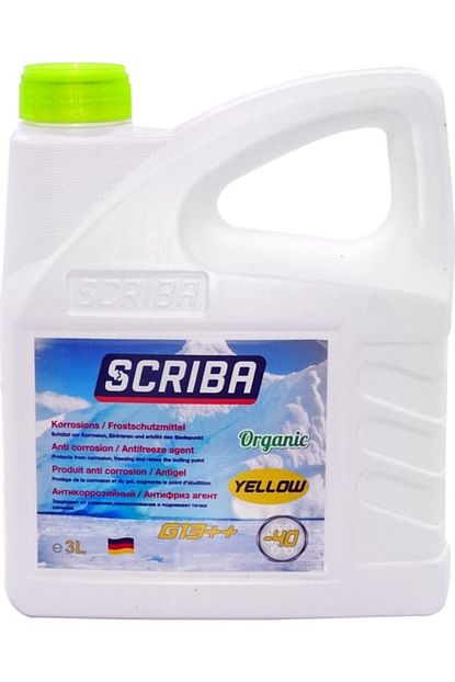 Scriba Organik Sari Antifriz 3lt 40 Derece Trendyol