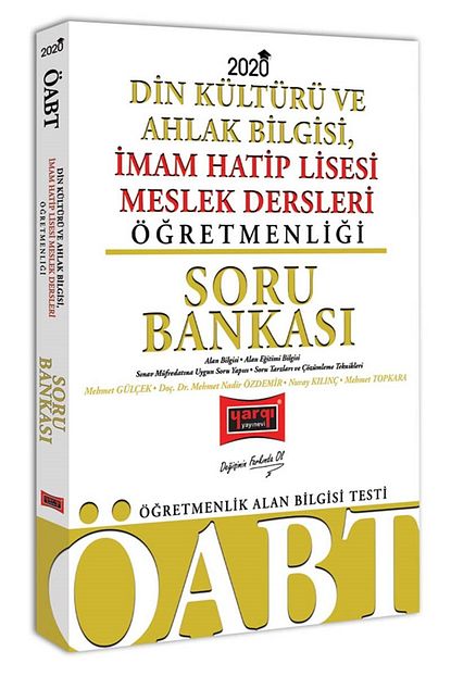 Yargi Yayinevi 2020 Oabt Din Kulturu Ve Ahlak Bilgisi Imam Hatip Lisesi Meslek Dersleri Ogretmenligi Soru Bankasi Trendyol