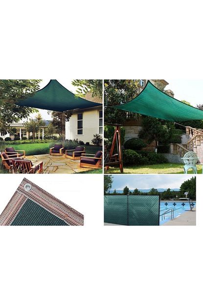 Asenya 5x8 M Yesil Golgelik Branda Bahce Golgeligi Golgeleme Filesi Ortusu Trendyol