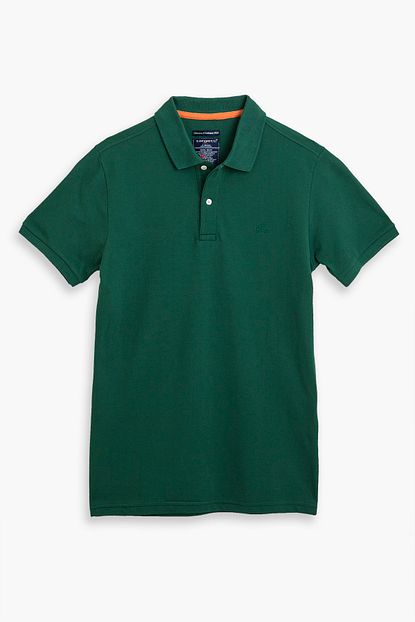 Targetti Erkek Yesil Pamuk Koyu Yesil Polo Yaka Tisort Trendyol