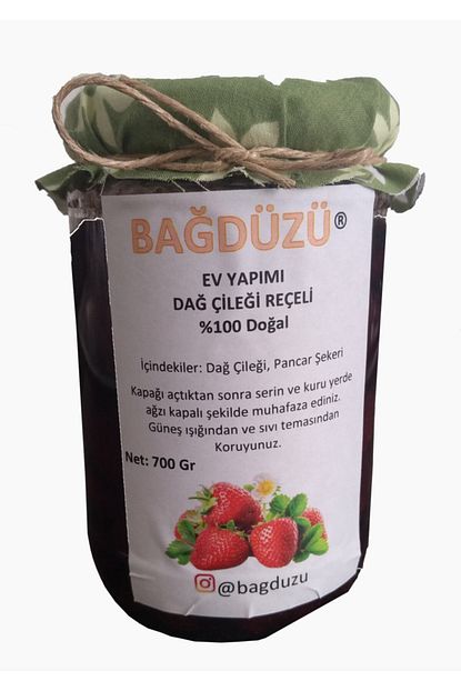 Bagduzu Ev Yapimi Dag Cilegi Receli 700 Gr Trendyol