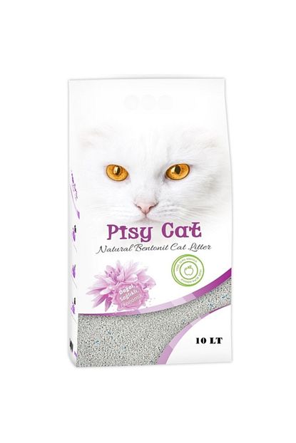 Pisy Cat Yesil Elmali Tozsuz Topaklasan Ince Kedi Kumu 10 Lt Trendyol