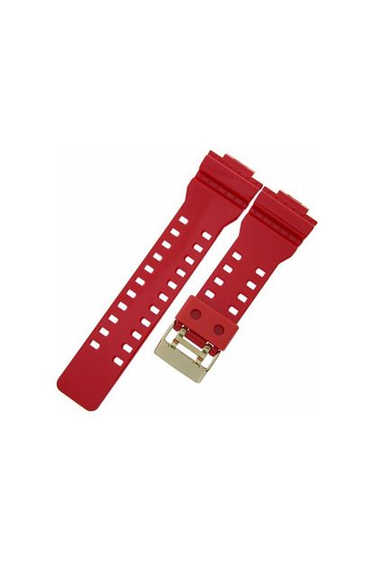 Trendburada Casio G Shock Ga100 Ga110 Uyumlu Kirmizi Renk Silikon Saat Kordonu Kayisi Trendyol