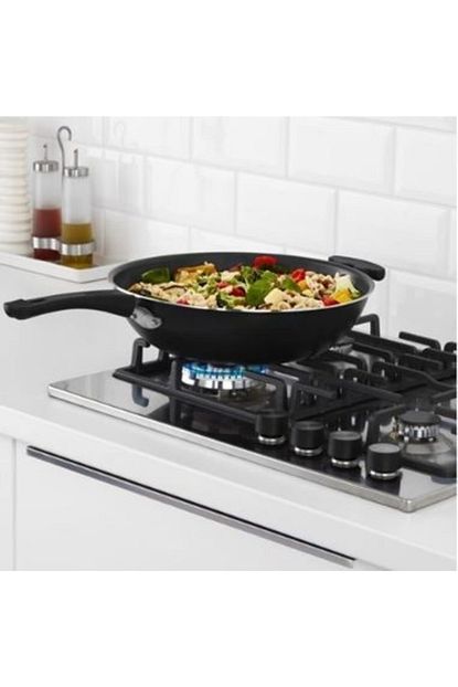 Deneme Zamani Ikea Tolerant Wok Tava Siyah Trendyol