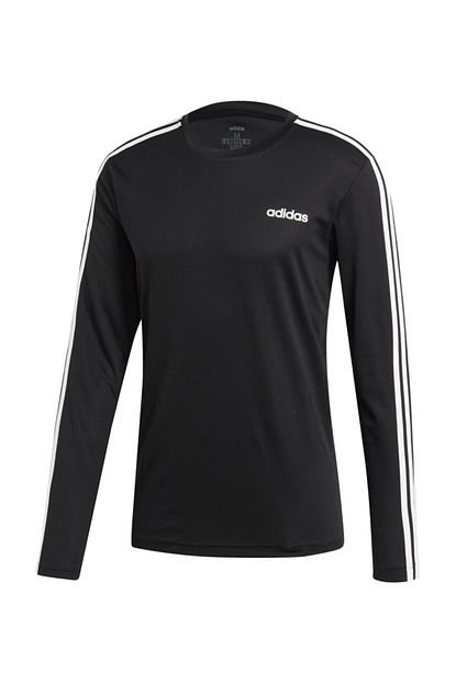 Adidas Designed 2 Move Climalite 3 Stripes Uzun Kollu Erkek Tisort Trendyol