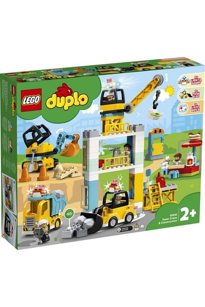 Lego Duplo 10933 Tower Crane And Construction Trendyol