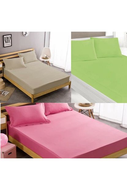 Binnur Home Cift Kisilik Lastikli Carsaf 3 Al 2 Ode Trendyol