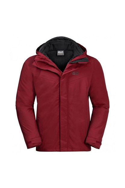Jack Wolfskin Gotland 3in1 Su Gecirmez 3 Katmanli Erkek Mont 1110 Trendyol