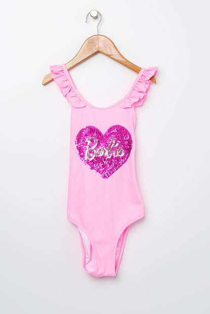 Barbie Pl Kiz Cocuk Pembe Mayo Boyner Trendyol