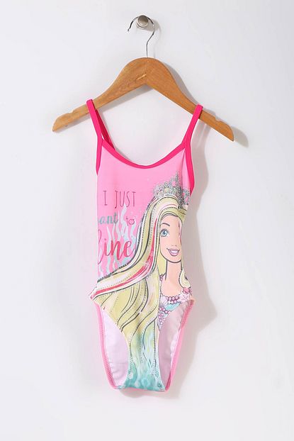 Barbie Pl Kiz Cocuk Pembe Mayo Boyner Trendyol