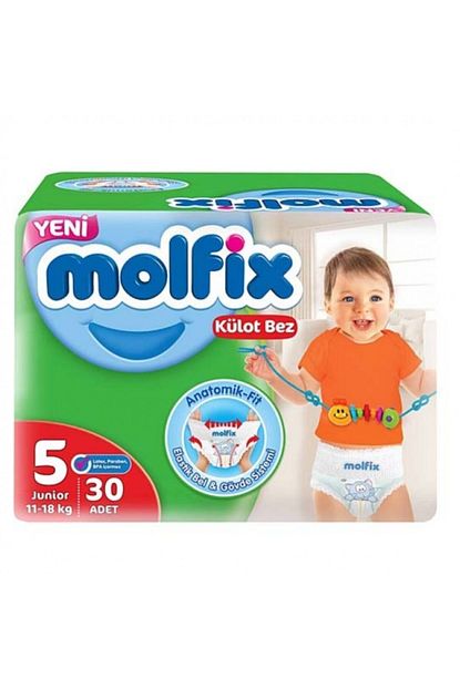 Molfix Kulot Bez 5 Beden Junior Ekonomik Paket 30 Adet Trendyol
