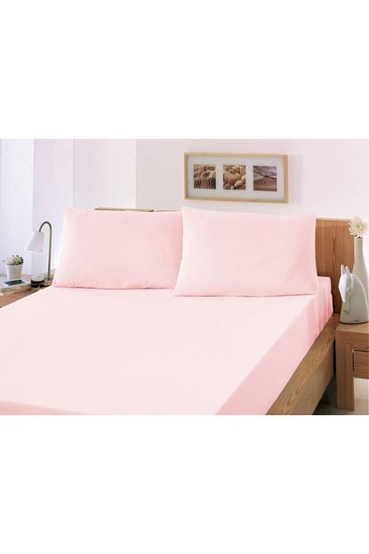 Cotton Box Ranforce Fitted Carsaf Seti Tek Kisilik 120x200 Pudra Trendyol