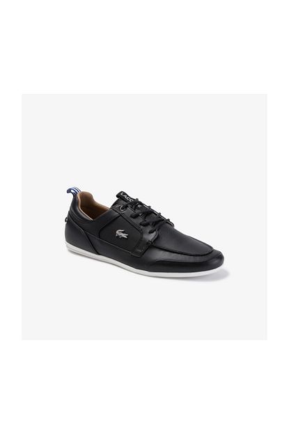 Lacoste Marina 120 1 Us Cma Erkek Siyah Deri Casual Ayakkabi 739cma0046 Trendyol