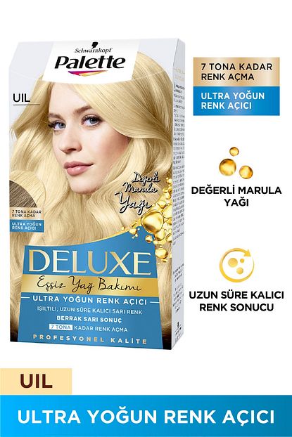 Palette Deluxe Uil Ultra Yogun Renk Acici Trendyol