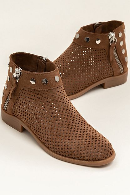 elle shoes kajal hakiki deri taba kadin