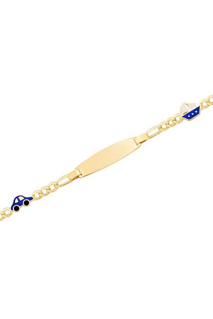 Diamond Line Gulaylar Altin 14 Ayar Kunye Bileklik Cocuk Trendyol