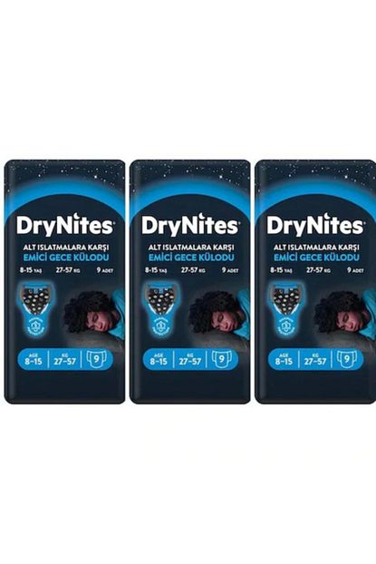 Huggies Drynites Erkek Emici Gece Kulodu 8 15 Yas 27 Adet Trendyol