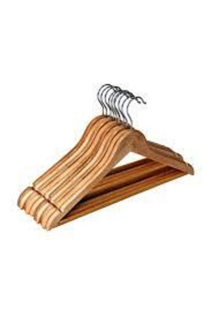 Localshop Ikea 8 Adet Bumerang Aski Masif Ahsap Takim Elbise Kiyafet Askisi Trendyol