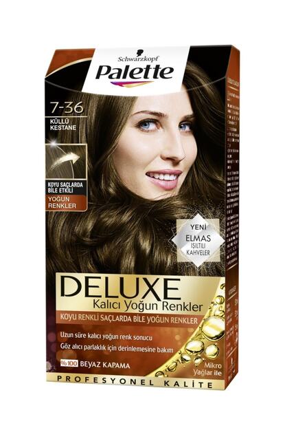 Palette Deluxe Yogun Kullu Kestane 7 36 Sac Boyasi Fiyati Yorumlari Trendyol