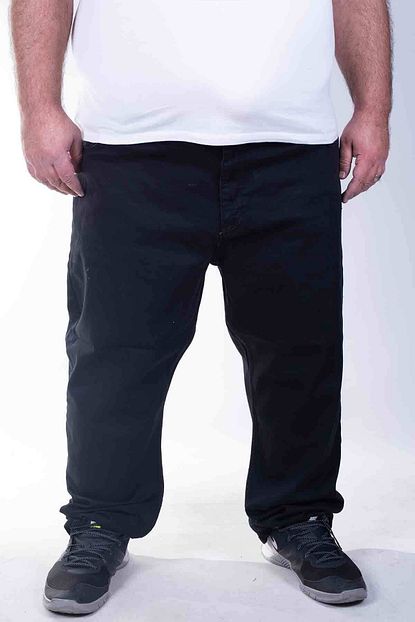 Zenet Jeans Erkek Siyah Buyuk Beden Kot Pantolon Trendyol