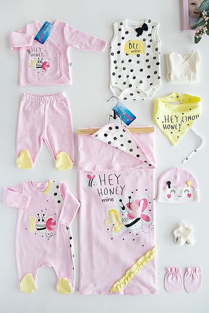 Babymod Layette Ari Figurlu Hastane Cikisi Bebek Takimi Trendyol