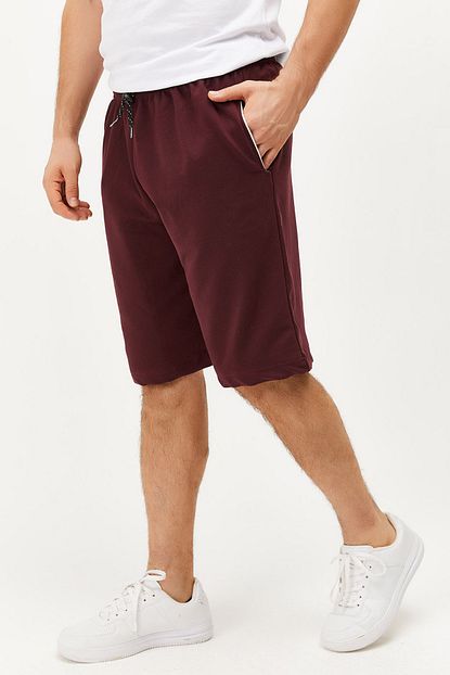 Depovip Erkek Bordo Sort Trendyol