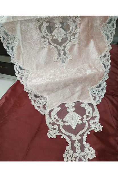 Almila Home Zeynoceyiz Kadife 5 Parca Salon Takimi Pudra Pembe Trendyol