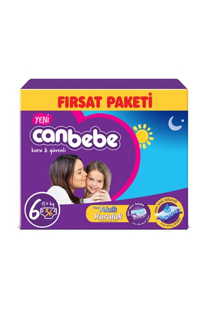 Canbebe Bebek Bezi Aylik Paket 6 Beden 36 Adet Trendyol