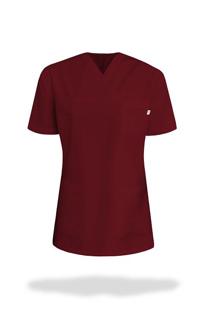 Artra Medical Giyim Kadin Dr Greys Modeli Cerrahi Takim Nobet Takimi Hemsire Takimi Bordo Canta Hediyeli Trendyol