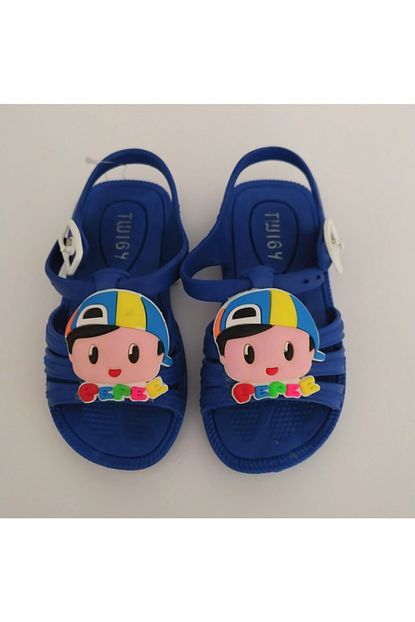 Twigy H0950 Pepee Mavi Cocuk Sandalet Trendyol