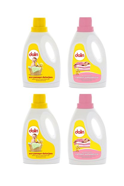 Dalin Sivi Deterjan 1500 Ml 2 Adet Bahar Ninnisi Camasir Yumusaticisi 1500 Ml 2 Adet Trendyol