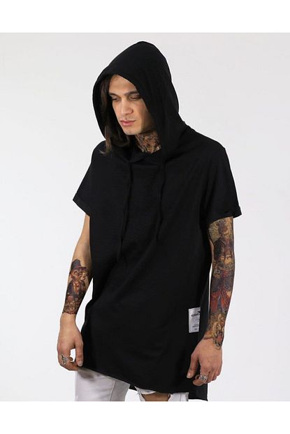 Catch Oversize Kapsonlu Long Erkek Tisort Trendyol